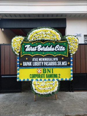 Papan Bunga Duka di Cisaga